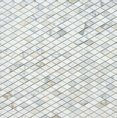 Calacatta Gold Diamond Marble Mosaic Honed
